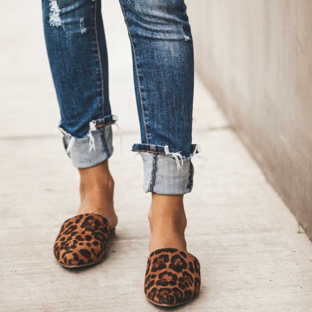 Cute Leopard Mules - Picture 8 of 8